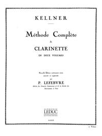 JOHANN-PETER KELLNER: METHODE VOL.2 (CLARINET SOLO)