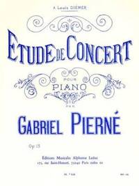GABRIEL PIERNE: ETUDE DE CONCERT, OP. 13 (PIANO) PIANO