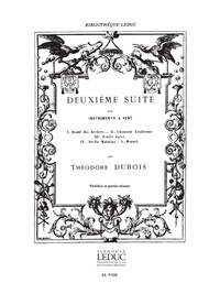 THEODORE DUBOIS: SUITE NO.2 (ENSEMBLE-WIND 8 OR MORE)