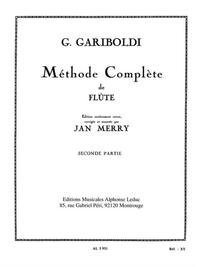 GIUSEPPE GARIBOLDI: METHODE COMPLETE VOL.2 (FLUTE SOLO)