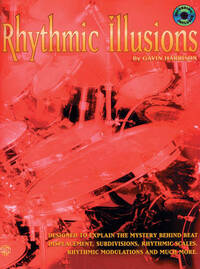 GAVIN HARRISON : RHYTHMIC ILLUSIONS DRUM - BATTERIE - RECUEIL + MEDIA ONLINE
