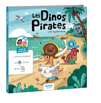 Je lis en maternelle - Les Dinos Pirates et l'île mystérieuse