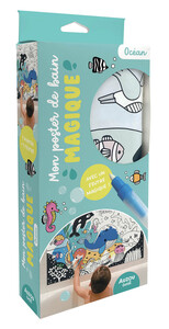 Poster de bain magique - océan