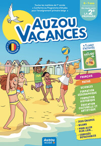 Auzou vacances - De la 1e Primaire à la 2e Primaire