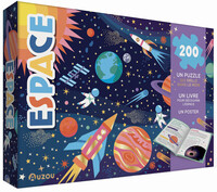 ESPACE : UN PUZZLE - UN LIVRE - UN POSTER