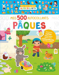 MES TOUT PREMIERS AUTOCOLLANTS - 500 AUTOCOLLANTS PAQUES