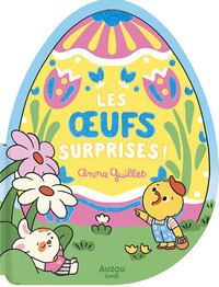 Livre à toucher pâques - les oeufs surprises !