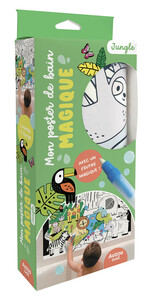 Poster de bain magique - jungle