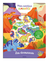 MON AVENTURE AIMANTEE - LES DINOSAURES