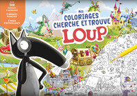 Mes coloriages cherche & trouve loup