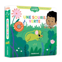 MA COMPTINE ANIMEE - UNE SOURIS VERTE