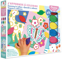 Mon coffret d'artiste - Little artist - J'apprends à colorier