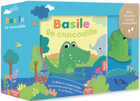 Mon premier livre de bain - Basile le crocodile