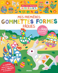 MES TOUT PREMIERS AUTOCOLLANTS - 500 GOMMETTES FORMES - PAQUES