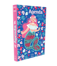 Agenda 2025-2026 - Sirène à sequins