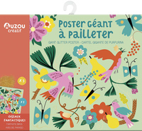 Poster géant à pailleter