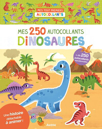 250 AUTOCOLLANTS - DINOSAURES