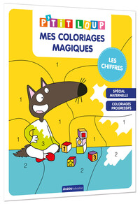 P'TIT LOUP MES COLORIAGES MAGIQUES - LES CHIFFRES