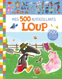 Mes tout premiers autocollants - Mes 500 autocollants Loup