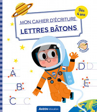 Mon cahier d'écriture - Lettres batons - Espace