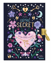 MA PAPETERIE CREATIVE - MON CARNET SECRET - JOLI BIJOU