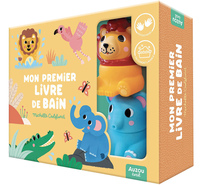 Mon premier livre de bain - Dans la savane - Un coffret avec 2 jouets déclipsables !