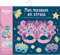 MASQUES EN STRASS - MA POCHETTE D'ARTISTE