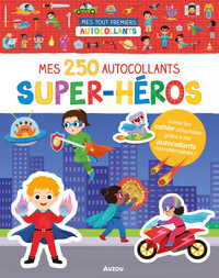 Mes tout premiers autocollants - 250 autocollants - Super-héros