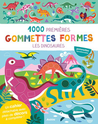 1000 premières gommettes formes dinosaures