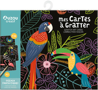 Mes cartes à gratter - Oiseaux fantastiques NE