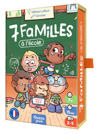 Jeu de 7 familles - À l'école