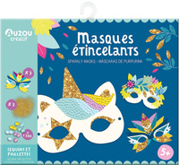 Masques étincelants - Ma pochette d'artiste