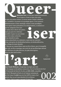 QUEERISER L'ART