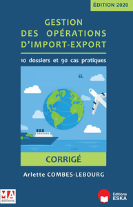 Gestion des opérations d'import-export - Corrigé