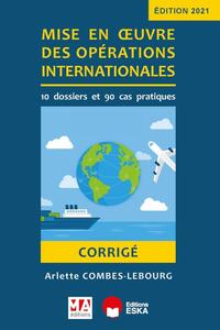 Corrigé - Mise en oeuvre des opérations internationales