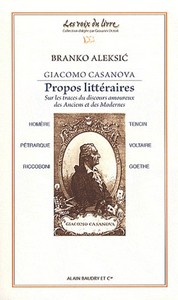 Propos litteraires giacomo casanova