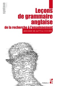 Leçons de grammaire anglaise. syntaxe (2 volumes)