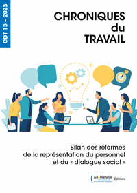 BILAN DES REFORMES DE LA REPRESENTATION DU PERSONNEL ET DU  DIALOGUE SOCIAL