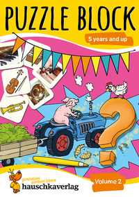 Puzzle Activity Book from 5 Years - Volume 2: Colourful Preschool Activity Books with Puzzle Fun