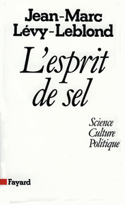 L'ESPRIT DE SEL - SCIENCE, CULTURE, POLITIQUE