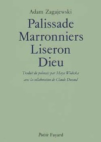 Palissade. Marronniers. Liseron. Dieu