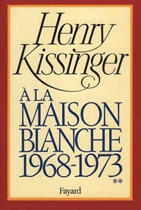 A LA MAISON-BLANCHE - (1968-1973)