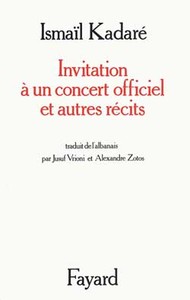 INVITATION A UN CONCERT OFFICIEL ET AUTRES RECITS