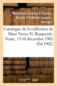 Catalogue de peintures décoratives, tableaux, aquarelles, dessins, gravures, objets d'art