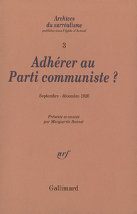 Adhérer au Parti communiste ?