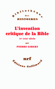 L'invention critique de la Bible