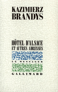 HOTEL D'ALSACE ET AUTRES ADRESSES