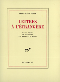 Lettres à l'Étrangère