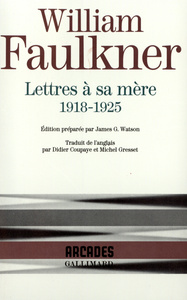 LETTRES A SA MERE - (1918-1925)
