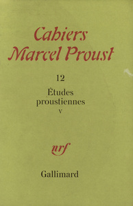 Études proustiennes